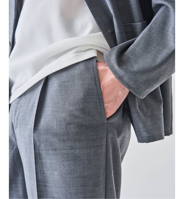 EDIFICE「《予約》Washable トロピカル イージーパンツ【セットアップ着用可】」|スラックス|