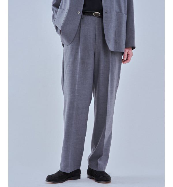 EDIFICE「《予約》Washable トロピカル イージーパンツ【セットアップ着用可】」|スラックス|