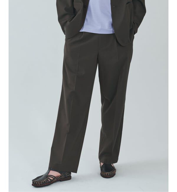 EDIFICE「《予約》Washable トロピカル イージーパンツ【セットアップ着用可】」|スラックス|