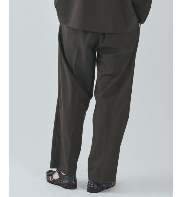 EDIFICE「《予約》Washable トロピカル イージーパンツ【セットアップ着用可】」|スラックス|