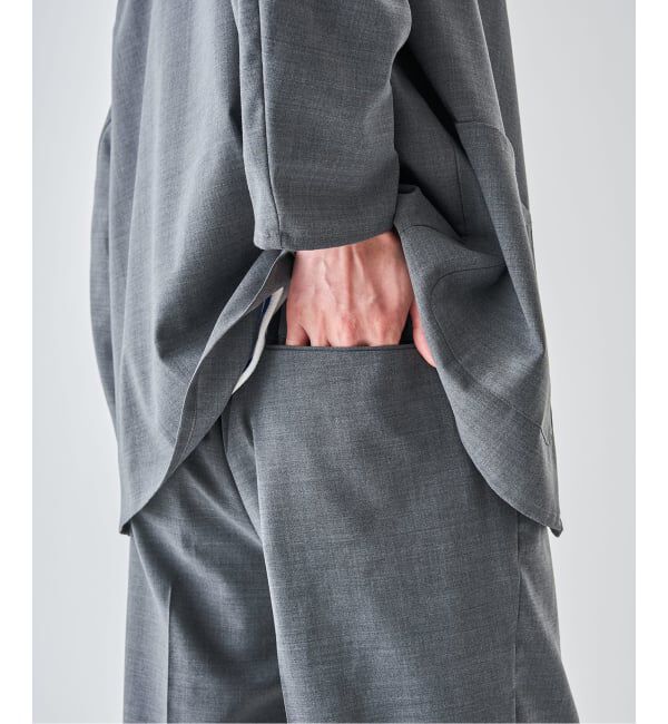 EDIFICE「《予約》Washable トロピカル イージーパンツ【セットアップ着用可】」|スラックス|