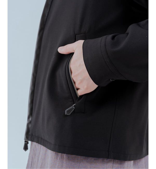 EDIFICE「LEATHER-TRIMMED シャツ ジャケット」|その他|