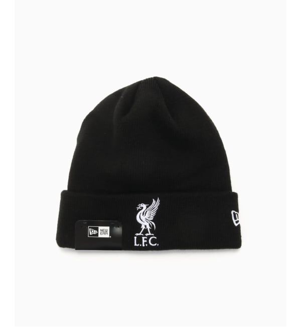 Liverpool FC「【Liverpool FC / リバプール FC】NEW ERA CORE CUFF BEANIE LIVPOL JP」|キャップ・キャスケット|ブラック