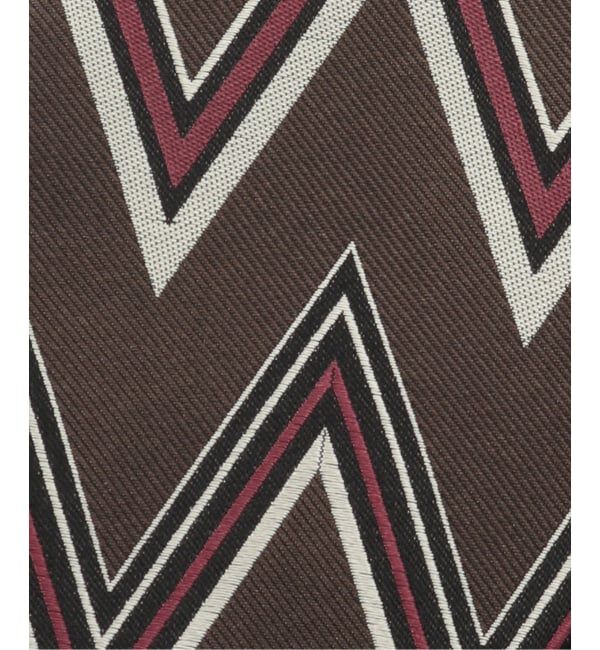 EDIFICE「Holliday & Brown(ホリデー & ブラウン) Jacquard Zig-Zag タイ」|ネクタイ・蝶ネクタイ|
