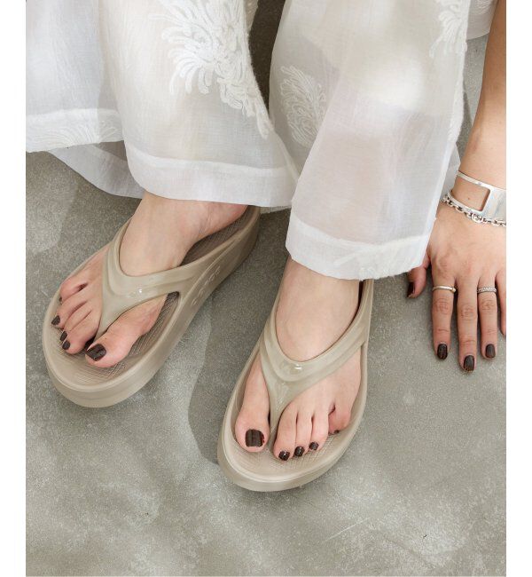 JOURNAL STANDARD「《追加》【OOFOS/ウーフォス】Oomega」|サンダル|