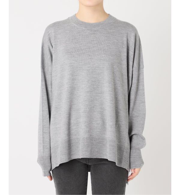 JOURNAL STANDARD relume「《一部WEB限定追加3》BiellaYarnワイドクルーネックプルオーバー」|ニット・セーター|