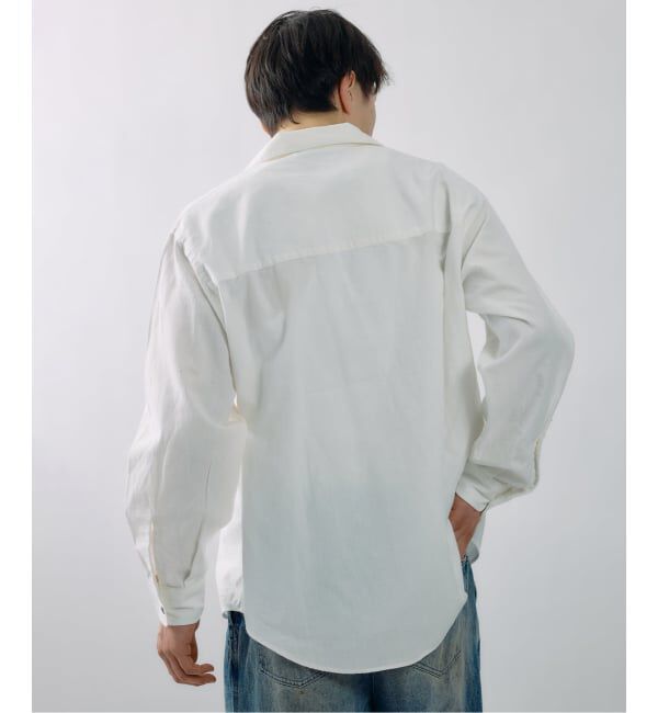 J.S.Homestead「J.S.Homestead / レース アップ シャツ」|シャツ・ブラウス|