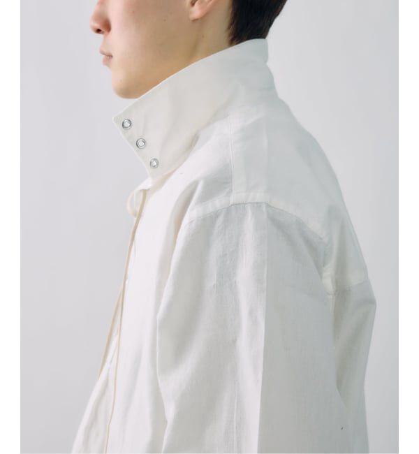 J.S.Homestead「J.S.Homestead / レース アップ シャツ」|シャツ・ブラウス|