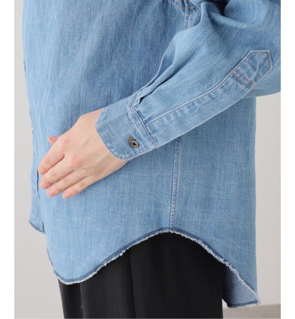 journal standard L'essage「【JANE SMITH/ジェーンスミス】8oz DENIM REGULAR COLLAR：シャツ」|シャツ・ブラウス|