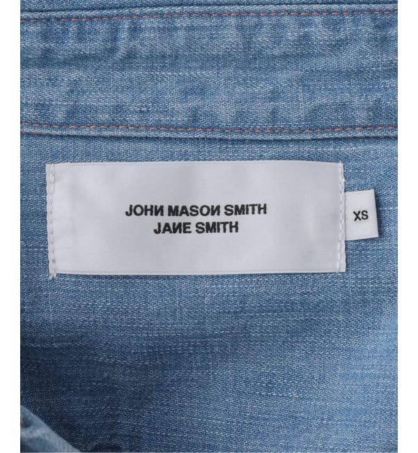 journal standard L'essage「【JANE SMITH/ジェーンスミス】8oz DENIM REGULAR COLLAR：シャツ」|シャツ・ブラウス|