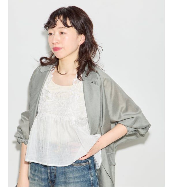 journal standard L'essage「《予約》【MAURIZIO MYKONOS/マウリツィオ ミコノス】TOPS：ブラウス」|シャツ・ブラウス|