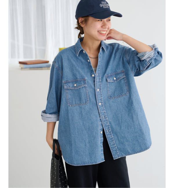 JOURNAL STANDARD relume「《追加》9oz デニムワークシャツ」|シャツ・ブラウス|