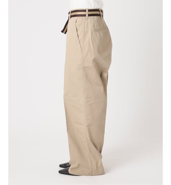 JOURNAL STANDARD「《予約》【BURK / バーク】ベルトツキチノパンツ」|チノ|