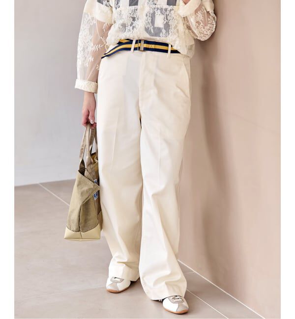 JOURNAL STANDARD「《予約》【BURK / バーク】ベルトツキチノパンツ」|チノ|