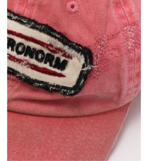 JOURNAL STANDARD「ANACHRONORM / アナクロノーム  DISTRESSED PATCH 6PANEL CAP」|キャップ・キャスケット|