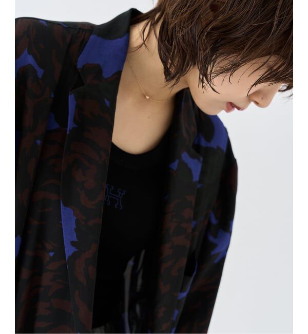 HARDY NOIR「レーヨンフラワープリントジャケット」|その他|