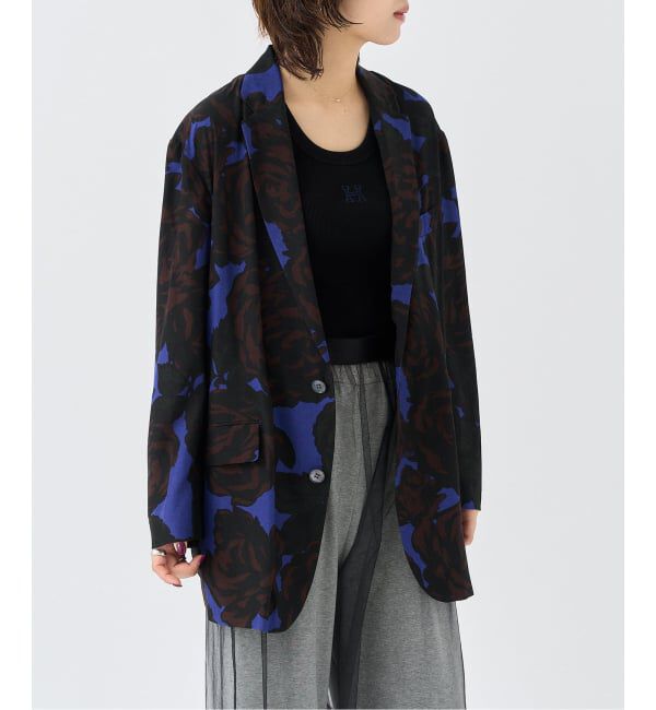 HARDY NOIR「レーヨンフラワープリントジャケット」|その他|