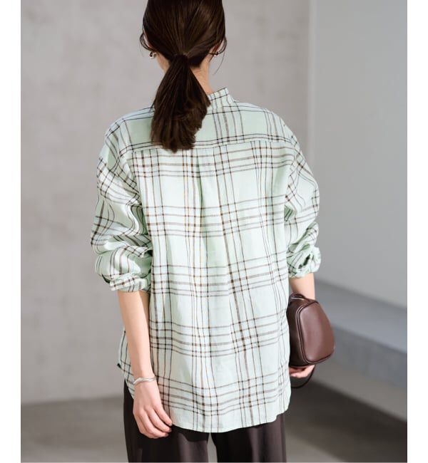 FRAMeWORK「≪新色 / 追加≫フレンチリネンレギュラーシャツ」|シャツ・ブラウス|