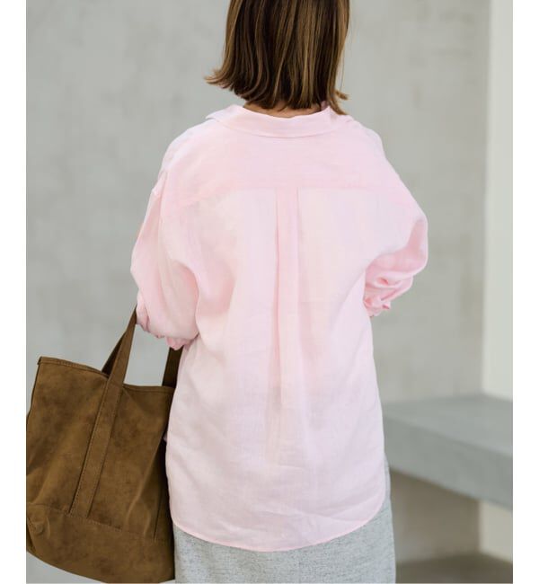 FRAMeWORK「≪新色 / 追加≫フレンチリネンレギュラーシャツ」|シャツ・ブラウス|