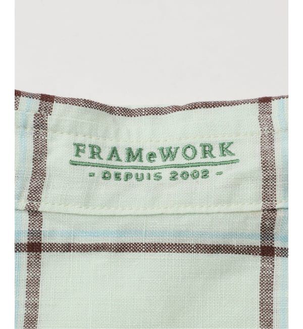FRAMeWORK「≪新色 / 追加≫フレンチリネンレギュラーシャツ」|シャツ・ブラウス|