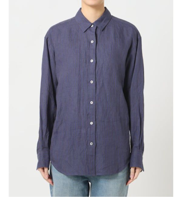 FRAMeWORK「≪新色 / 追加≫フレンチリネンレギュラーシャツ」|シャツ・ブラウス|