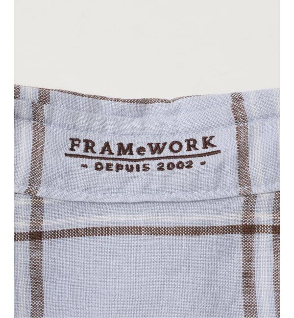 FRAMeWORK「≪新色 / 追加≫フレンチリネンレギュラーシャツ」|シャツ・ブラウス|