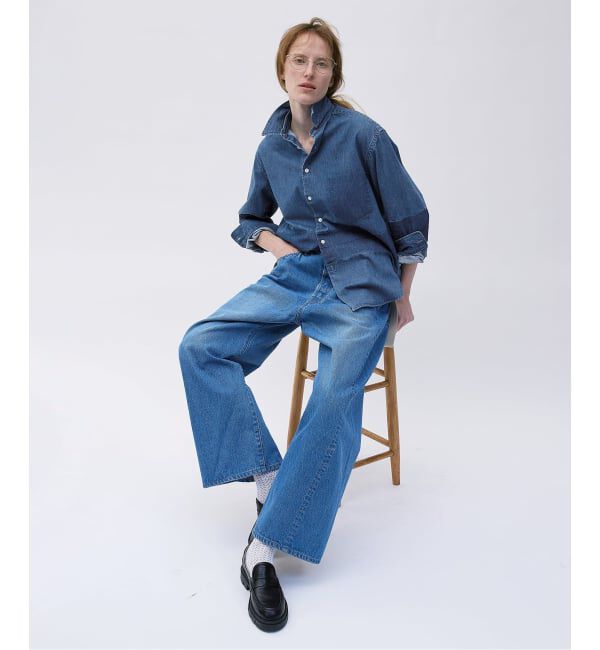 Glyph「《一部店舗+WEB限定》Glyph Garment Wash Denim Shirts」|シャツ・ブラウス|