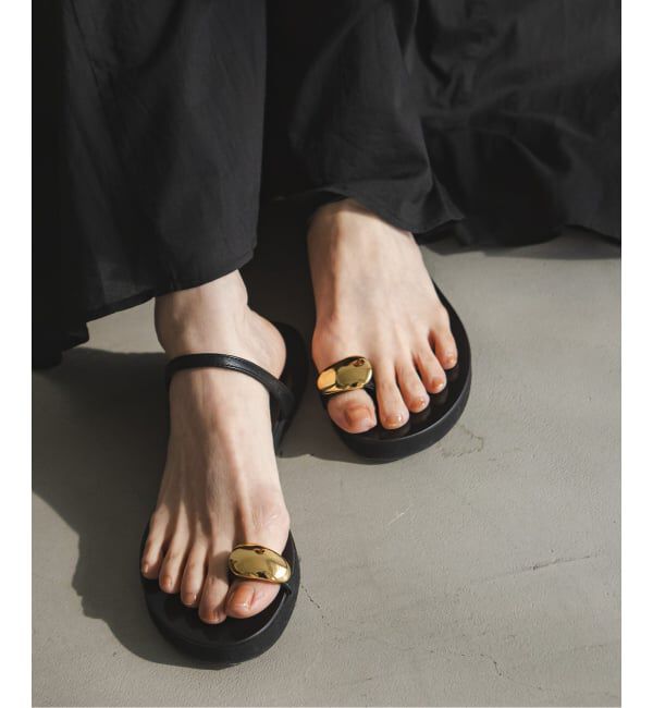 NOBLE「《追加予約》LAOCOONTE/ラオコンテ リングトゥサンダル」|サンダル|