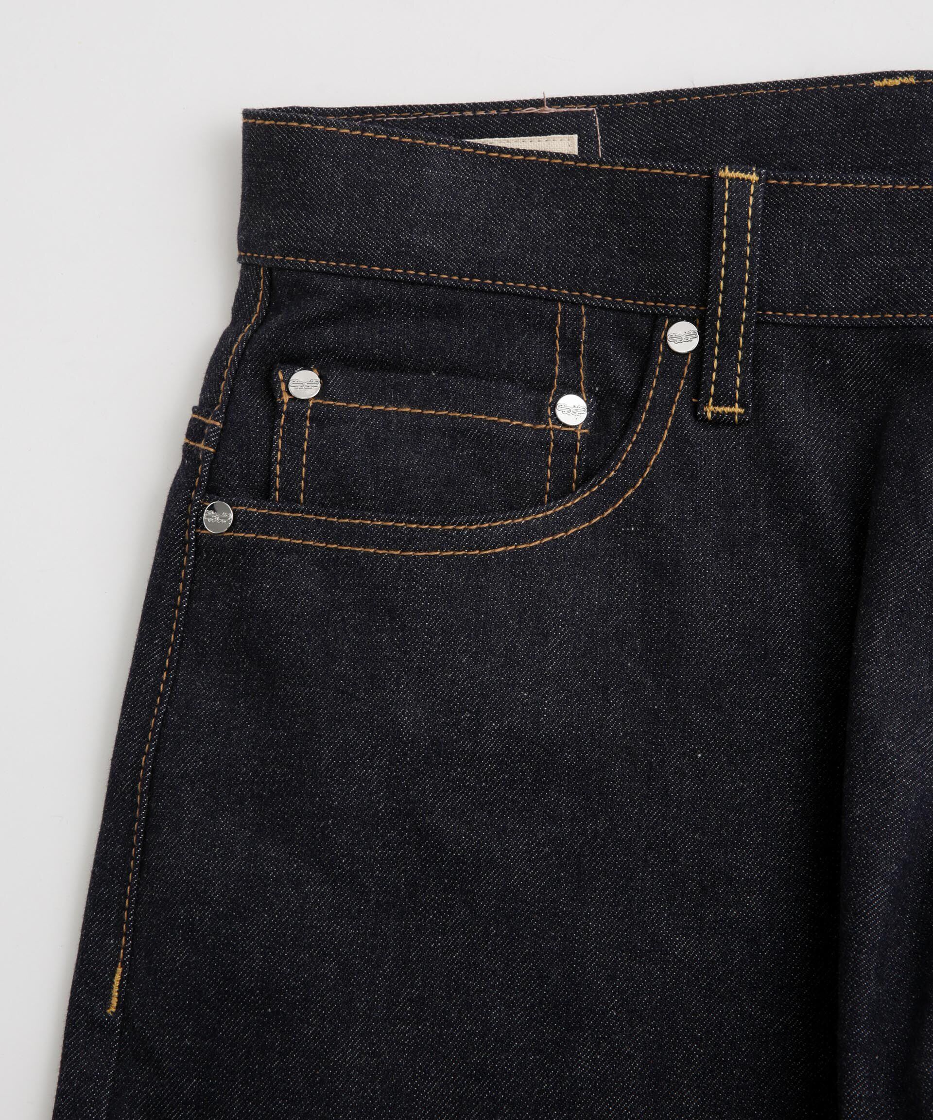 nano･universe「LB.03/｢ESSENTIAL LINE｣ノンフェイドバギーデニム」|デニム|