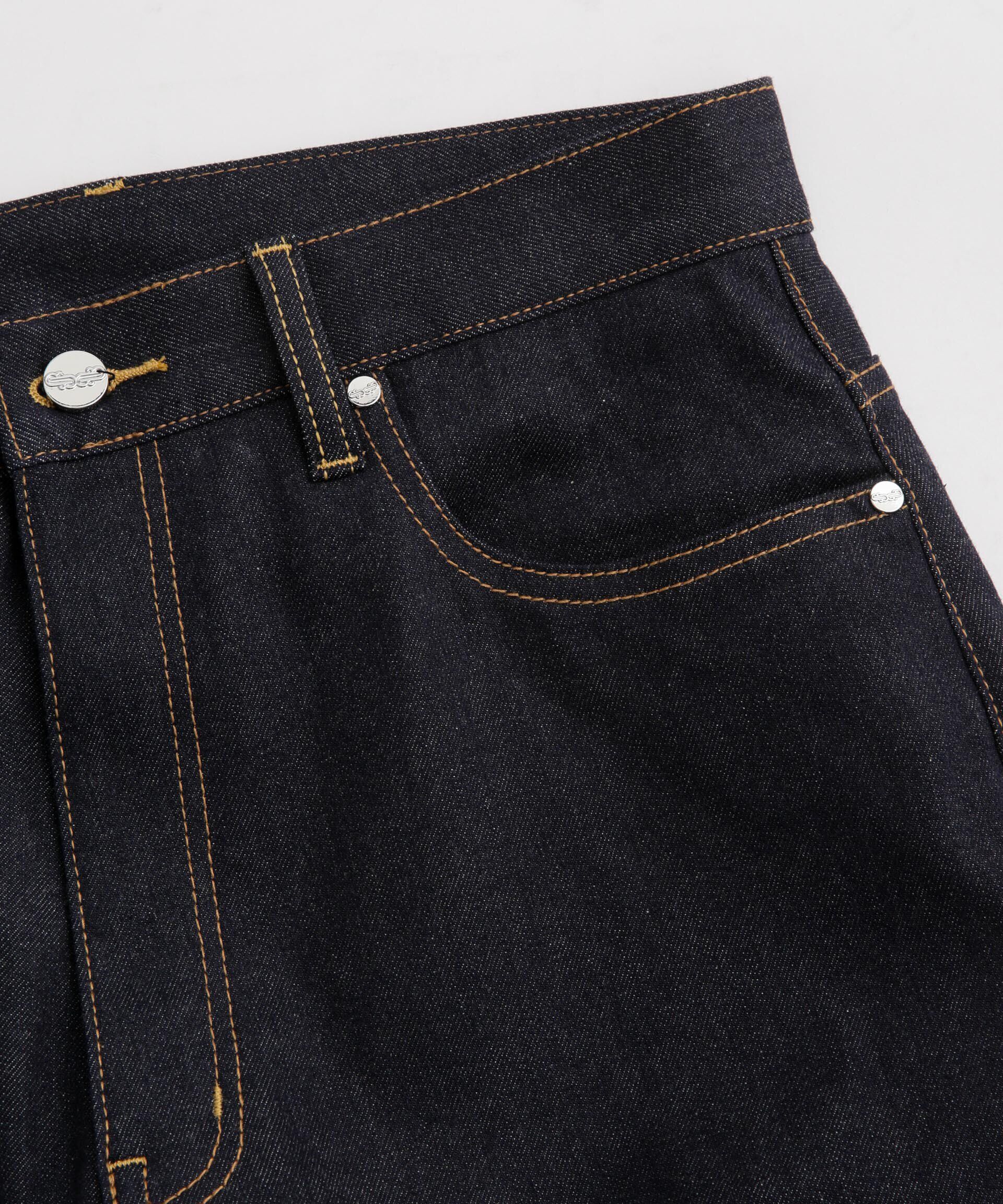 nano･universe「LB.03/｢ESSENTIAL LINE｣ノンフェイドバギーデニム」|デニム|