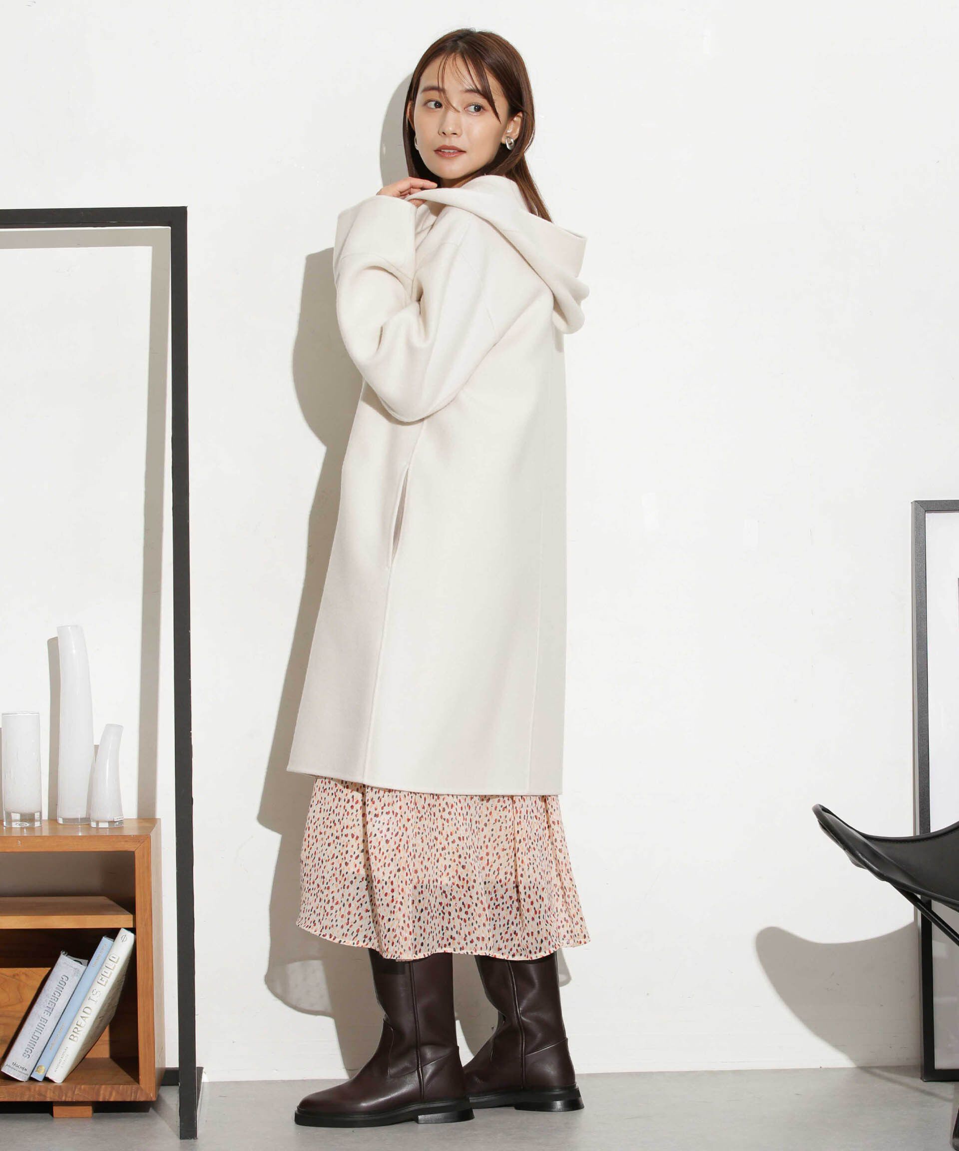 nano･universe「フィルムドットシフォンタックワンピース」|ワンピース|