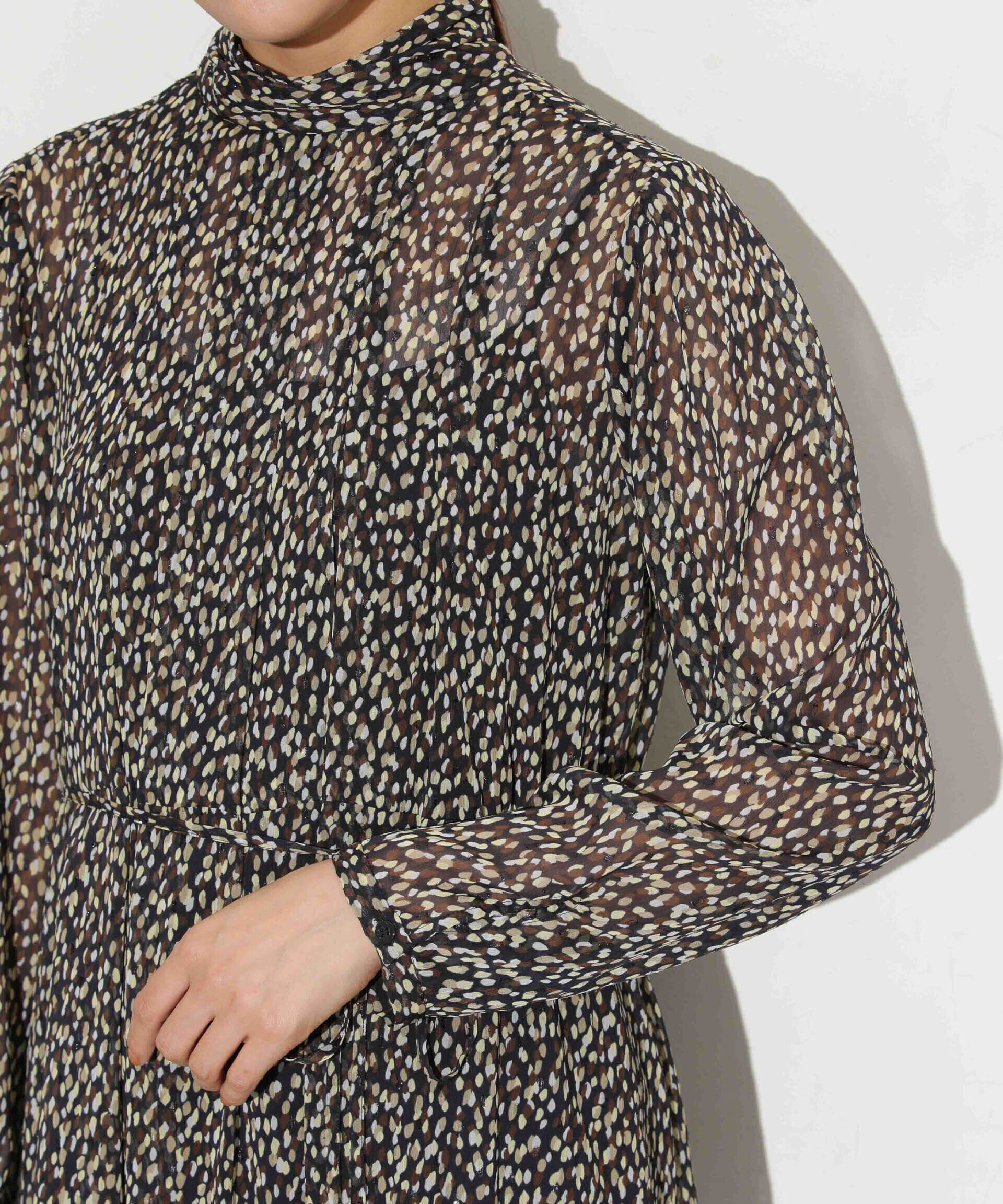 nano･universe「フィルムドットシフォンタックワンピース」|ワンピース|