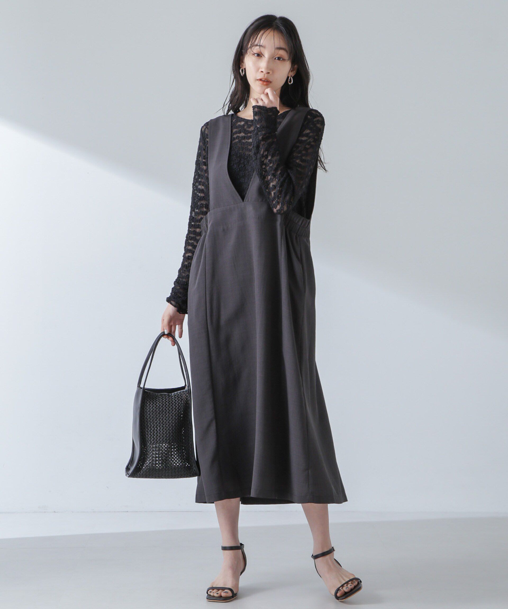 nano･universe「フラワーシアーカットトップス」|Tシャツ・カットソー|