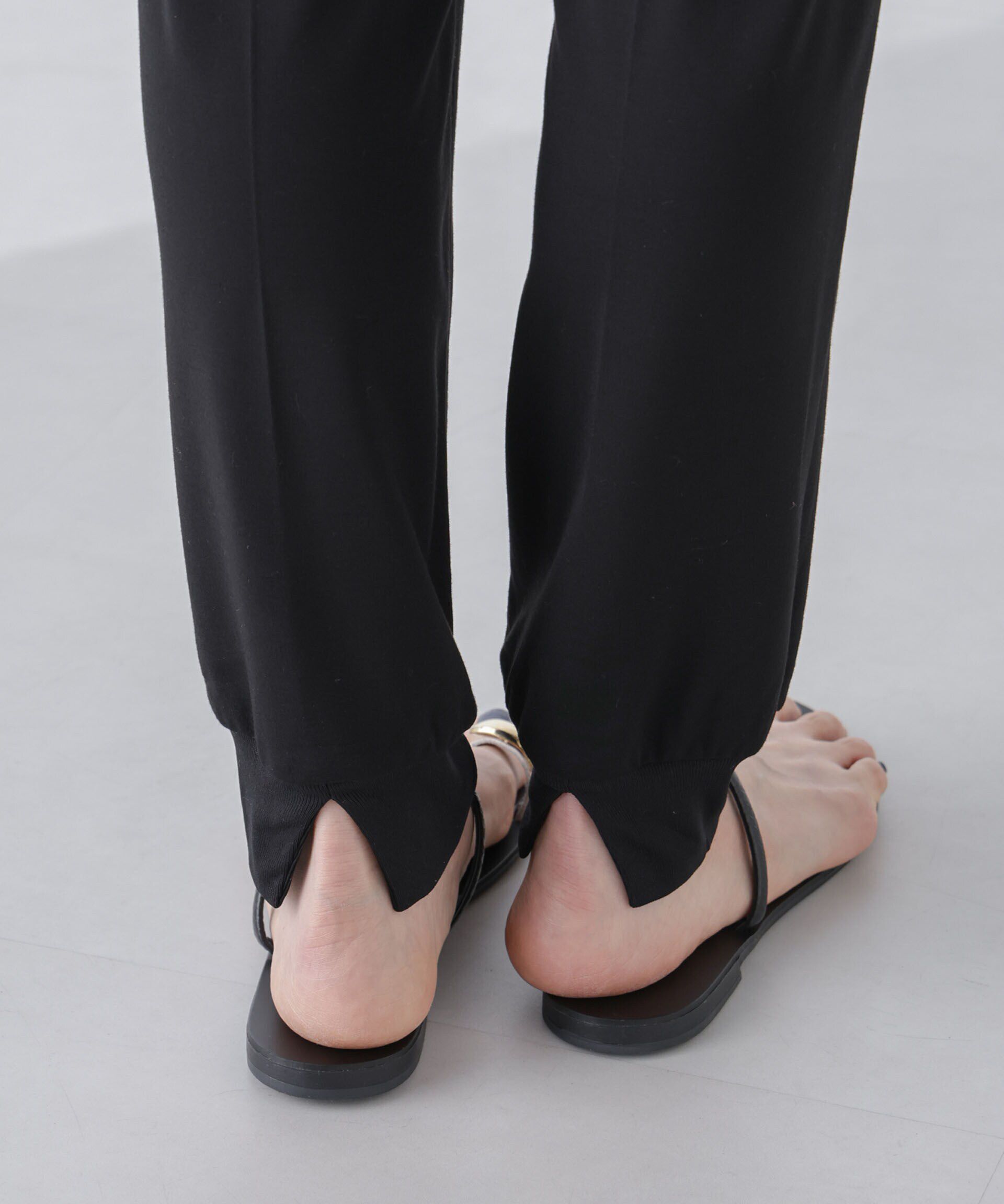 nano･universe「AtPARK＆DAILYWEAR/スリットジョガーパンツ（セットアップ可）」|チノ|