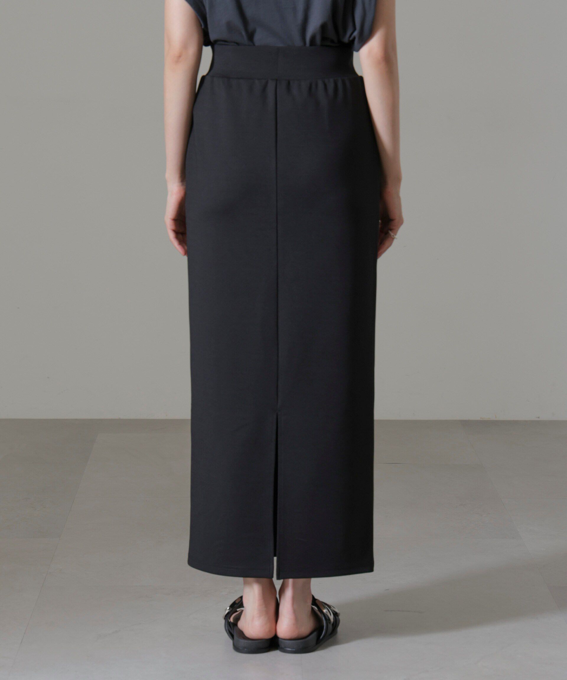 nano･universe「ポンチカットIラインマキシスカート」|スカート|