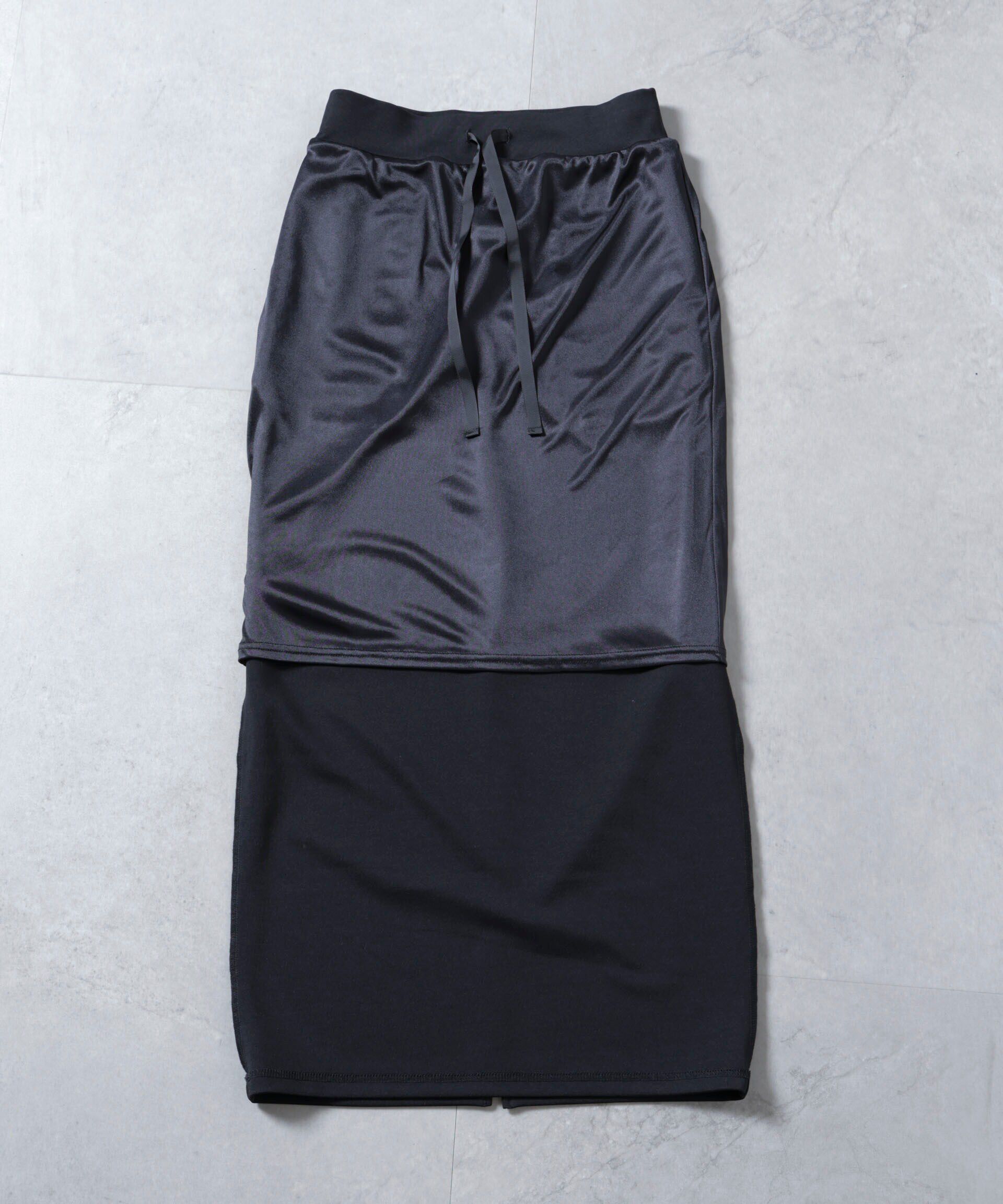 nano･universe「ポンチカットIラインマキシスカート」|スカート|