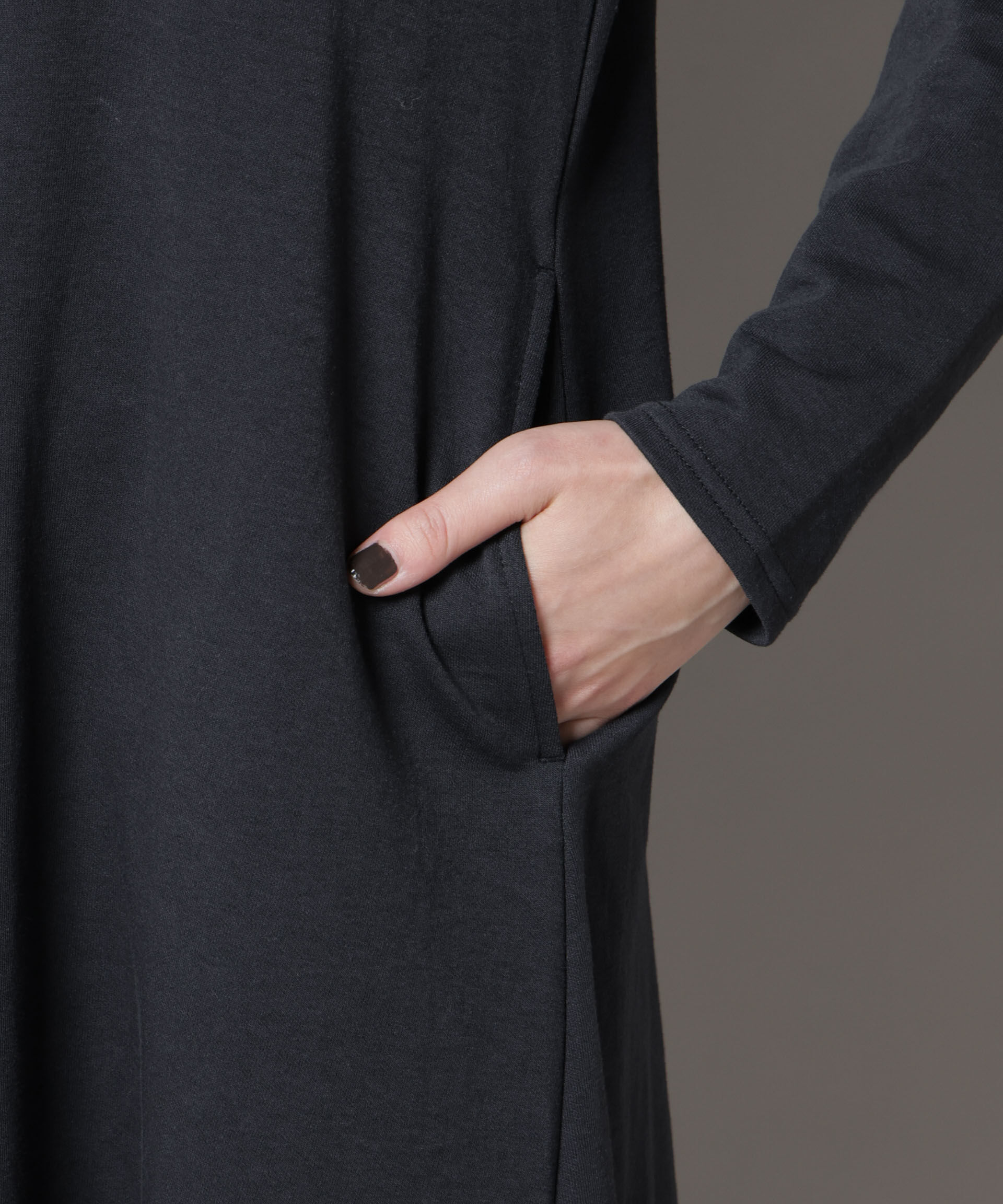 nano･universe「ライトコットンダンボールフレアワンピース」|ワンピース|