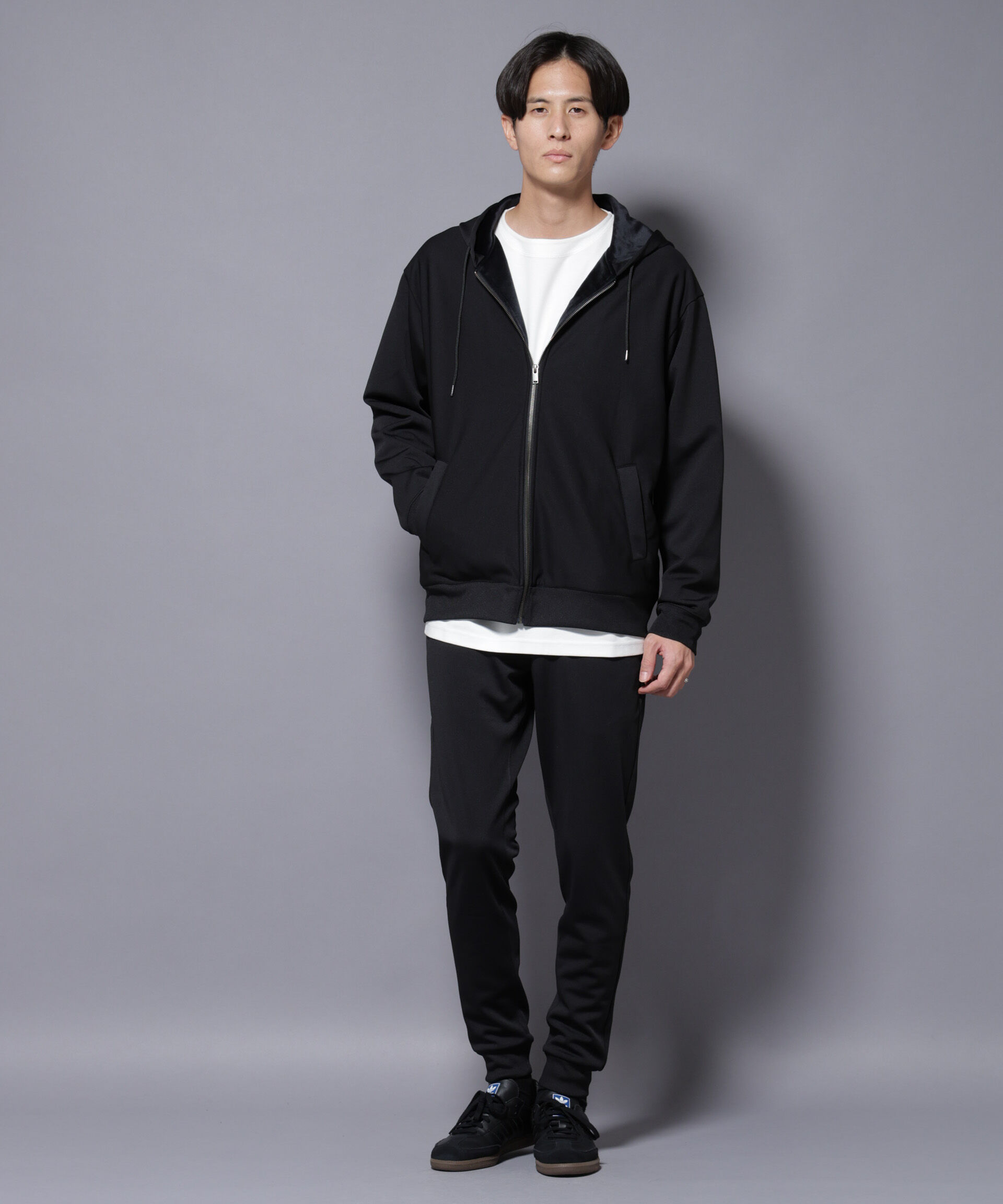 nano･universe「｢MC｣coveross(R) フリースボンディングジョガーパンツ」|チノ|