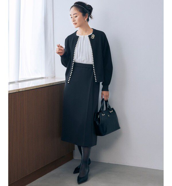 自由区「【洗える】ロイヤルシフォン ブラウス」|Tシャツ・カットソー|