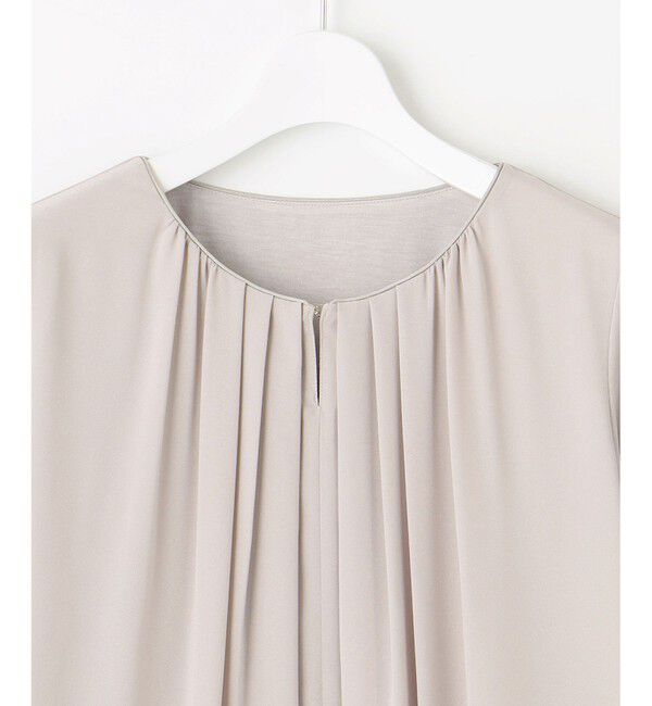 自由区「【洗える】ロイヤルシフォン ブラウス」|Tシャツ・カットソー|