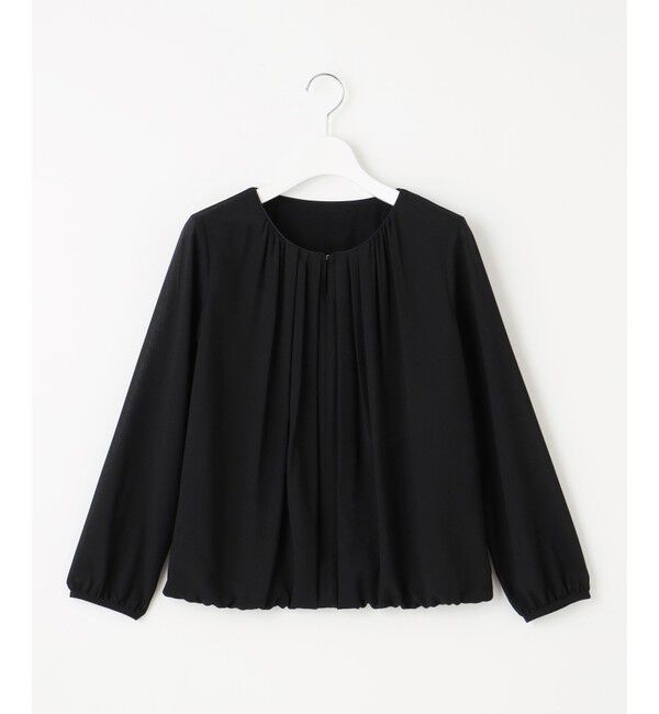 自由区「【洗える】ロイヤルシフォン ブラウス」|Tシャツ・カットソー|