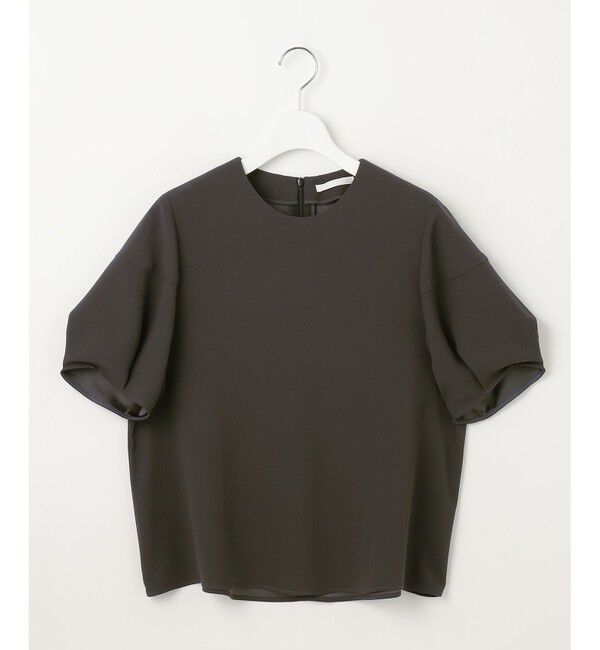 自由区「【SHIHOさんコラボ・洗える】バックサテンジョーゼット ブラウス」|シャツ・ブラウス|