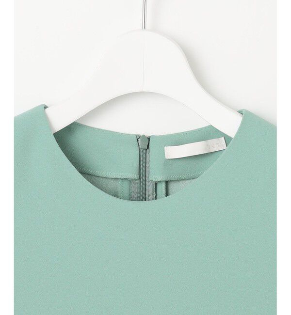 自由区「【SHIHOさんコラボ・洗える】バックサテンジョーゼット ブラウス」|シャツ・ブラウス|