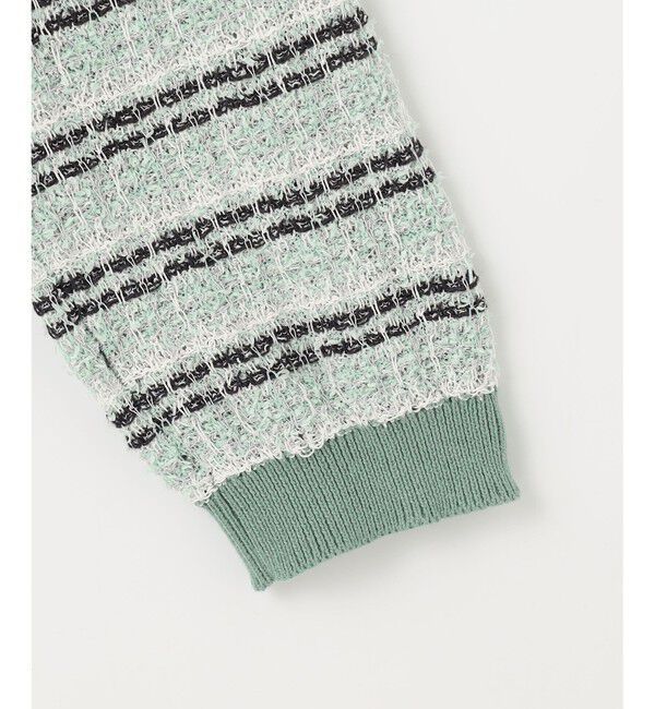 自由区「【洗える】カラーミックスツイードニット カーディガン」|カーディガン|