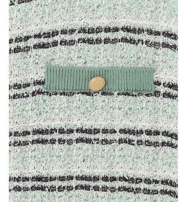 自由区「【洗える】カラーミックスツイードニット カーディガン」|カーディガン|