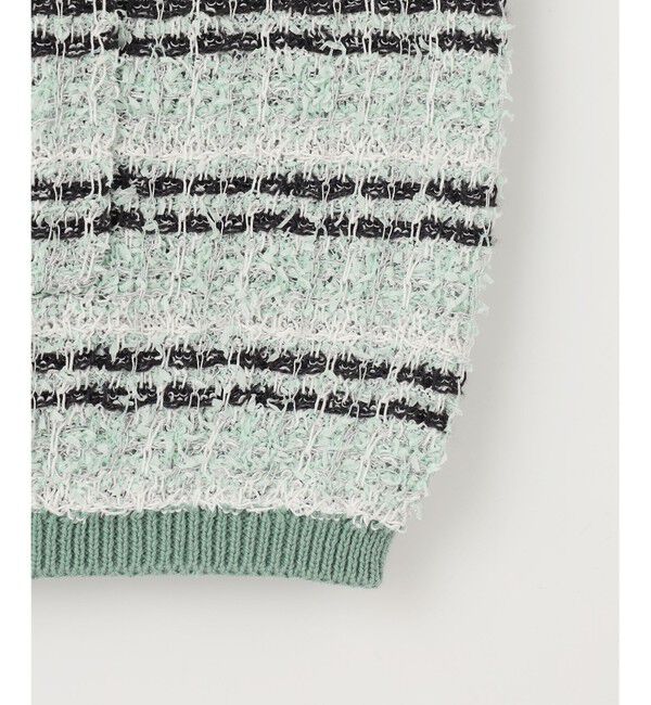 自由区「【洗える】カラーミックスツイードニット カーディガン」|カーディガン|