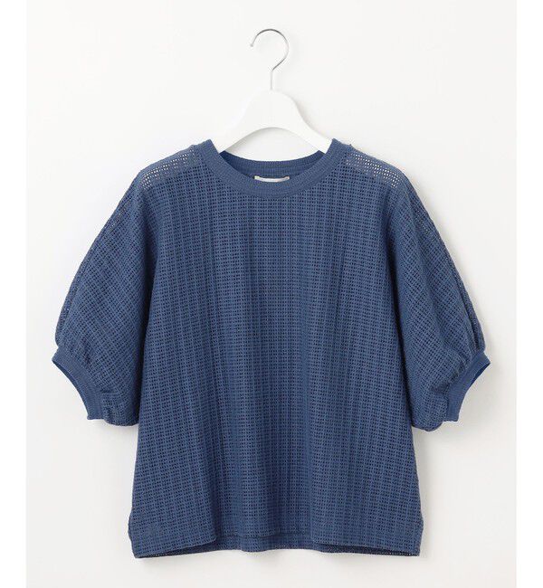 自由区「チェックジャカード カットソー」|Tシャツ・カットソー|ｺﾊﾞﾙﾄﾌ