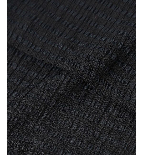 自由区「【洗える】シャーリングジャージー Tシャツ」|Tシャツ・カットソー|