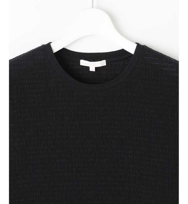 自由区「【洗える】シャーリングジャージー Tシャツ」|Tシャツ・カットソー|