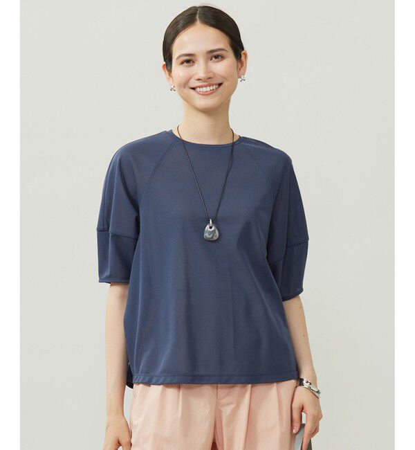 自由区「シアーフライス Tシャツ」|Tシャツ・カットソー|インディゴ